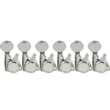 Load image into Gallery viewer, 6-in-line Locking Tuners 18:1 Strat Tele Guitars Metal Locking Cap - Chrome #05
