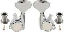 Load image into Gallery viewer, 3+3 Locking Tuners 18:1 Electric Acoustic Guitars Metal Locking Cap - Chrome #4
