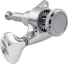 Load image into Gallery viewer, 6-in-line Locking Tuners 18:1 Strat Tele Stainless Locking Cap - Chrome #01
