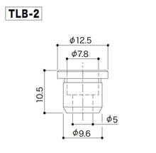 Load image into Gallery viewer, Gotoh Standard Bass Guitar Body Ferrules (4) - Nickel
