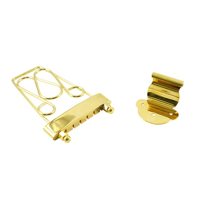 Deluxe Tailpiece For Gibson / Epiphone Archtop Guitars - Gold