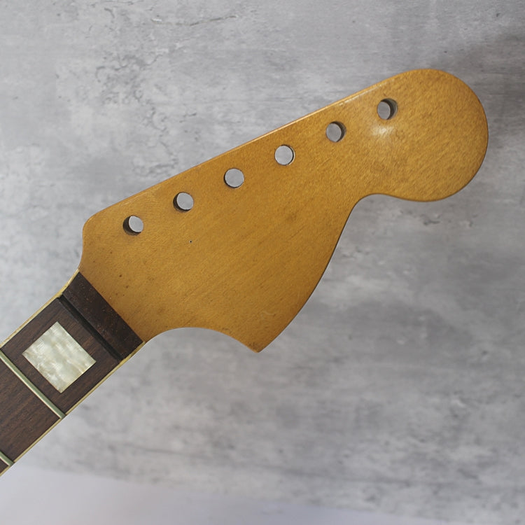 Nitro Finish Large Headstock Rosewood Neck with Block Inlay N002