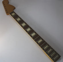 Load image into Gallery viewer, Nitro Finish Large Headstock Rosewood Neck with Block Inlay N003
