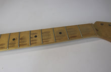 Load image into Gallery viewer, Aged Nitro Finish 50&#39;s Style Strat Maple Guitar Neck Japan Heavy Relic - N004
