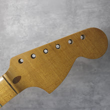 Load image into Gallery viewer, Nitro Finish Large Headstock Maple Neck For Late 60s - 70s Stratocaster N006
