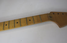 Load image into Gallery viewer, Nitro Finish Large Headstock Maple Neck For Late 60s - 70s Stratocaster N006
