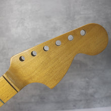 Load image into Gallery viewer, Nitro Finish Large Headstock Maple Cap Neck For Late 60s Stratocaster N011
