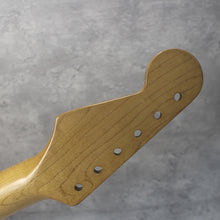 Load image into Gallery viewer, Aged Nitro Tinted Finish 50&#39;s Style Strat Maple Guitar Neck Japan N012
