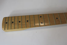 Load image into Gallery viewer, Aged Nitro Tinted Finish 50&#39;s Style Strat Maple Guitar Neck Japan N012
