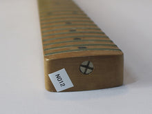 Load image into Gallery viewer, Aged Nitro Tinted Finish 50&#39;s Style Strat Maple Guitar Neck Japan N012
