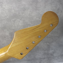 Load image into Gallery viewer, Aged Nitro Tinted Finish 50&#39;s Style Strat Maple Guitar Neck Japan N013
