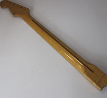 Load image into Gallery viewer, Aged Nitro Tinted Finish 50&#39;s Style Strat Maple Guitar Neck Japan N013
