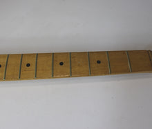 Load image into Gallery viewer, Aged Nitro Tinted Finish 50&#39;s Style Strat Maple Guitar Neck Japan N013
