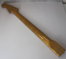 Load image into Gallery viewer, Aged Nitro Tinted Finish 60&#39;s Style Strat Maple Cap Guitar Neck Rare N014

