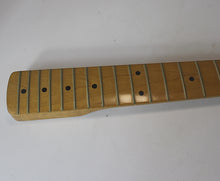Load image into Gallery viewer, Aged Nitro Tinted Finish 60&#39;s Style Strat Maple Cap Guitar Neck Rare N014
