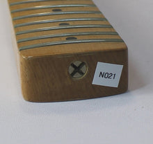 Load image into Gallery viewer, Aged Nitro Finish Large Headstock Maple Neck For Late 60s Strat N021
