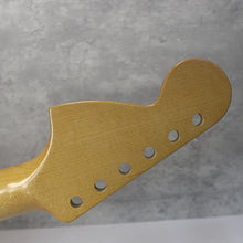 Load image into Gallery viewer, Aged Nitro Finish Large Headstock Maple Neck For Late 60s Strat N020
