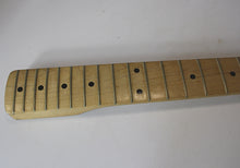 Load image into Gallery viewer, Aged Nitro Finish Vintage Replacement Maple Neck For 50&#39;s Stratocaster N025
