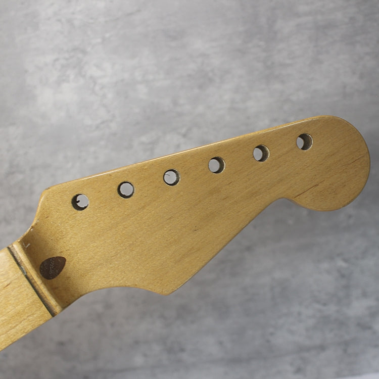 Aged Nitro Finish Vintage Replacement Maple Neck For 50's Stratocaster N026