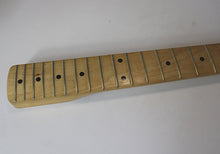 Load image into Gallery viewer, Aged Nitro Finish Vintage Replacement Maple Neck For 50&#39;s Stratocaster N027
