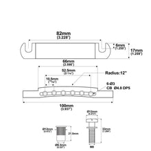 Load image into Gallery viewer, Light Weight Aluminum Stop Tailpiece For Epiphone - Gold
