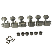 Load image into Gallery viewer, Aged Kluson Tuners For Fender Stratocaster Single Line - Nickel
