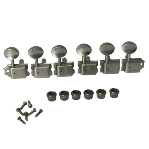 Aged Kluson Tuners For Fender Stratocaster Single Line - Nickel