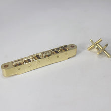 Load image into Gallery viewer, ABR-1 Style Non Wired Tune-O-Matic Bridge For Epiphone - Gold
