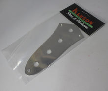Load image into Gallery viewer, Kluson Control Plate - 4 Hole - for Fender Jazz Bass Nickel
