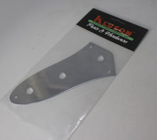 Load image into Gallery viewer, Kluson Control Plate - 3 Hole - for Fender Jazz Bass Chrome
