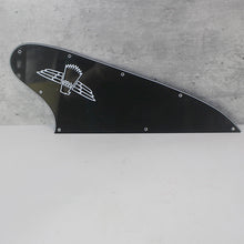 Load image into Gallery viewer, Used / Aged Pickguard For Gibson Thunderbird - Black 3 Ply
