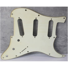 Load image into Gallery viewer, Aged 68 69 Voodoo Reverse Bridge Pickguard Pearloid Back For Hendrix Strat AGP15
