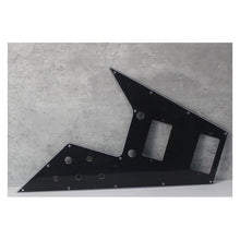 Load image into Gallery viewer, Flying V 67 Reissue Pickguard For Gibson Guitars - Black 3 Ply
