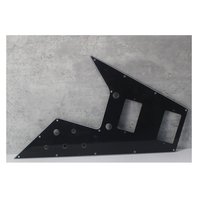 Flying V 67 Reissue Pickguard For Gibson Guitars - Black 3 Ply