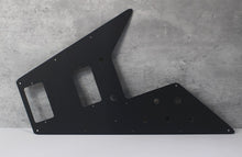 Load image into Gallery viewer, Flying V 70s Reissue Pickguard For Gibson Guitars - Black 3 Ply
