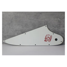 Load image into Gallery viewer, Pickguard For Gibson Reverse Firebird w Accurate Screen Logo - 3 Ply White
