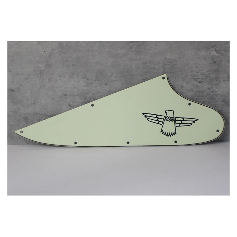 Pickguard For Gibson Thunderbird w Accurate Screen Logo - Ivory