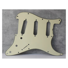Load image into Gallery viewer, 59 - 62 Strat Pickguard For Mex USA Fender  - Vintage Cream
