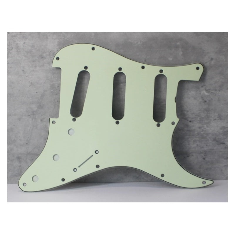 59 - 62 Strat Pickguard For Mex USA Fender - Mint Green3 Ply