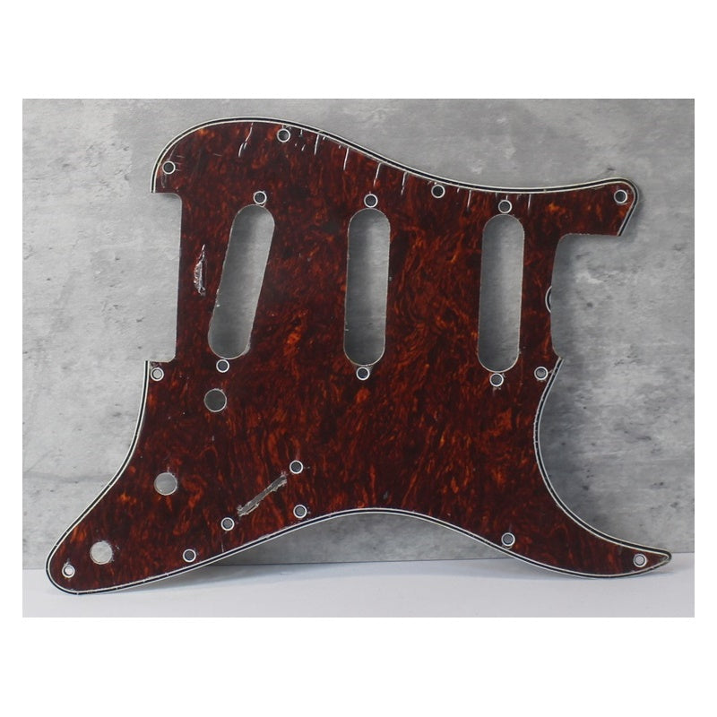 59 - 62 Strat Pickguard For Mex USA Fender  - Red Tortoise Shell