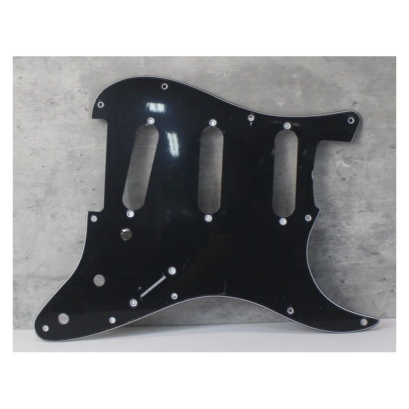 59 - 62 Strat Pickguard For Mex USA Fender  - Black 3 Ply