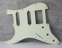 Load image into Gallery viewer, 59 - 62 Pickguard For HSS Strat w Humbucker Cover   - Cream Ivory
