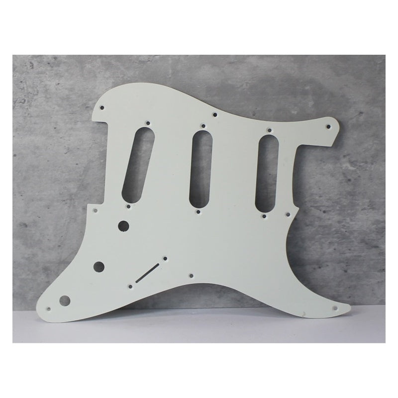 54 - 58 Pickguard For USA Mex Strat Fender  - 1 Ply Parchment 1.6mm