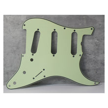Load image into Gallery viewer, 59 Pickguard For Fender Strat Wide Bevel 8 Holes Version 1 - Mint Green
