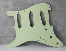 Load image into Gallery viewer, 59 Pickguard For Fender Strat Wide Bevel 8 Holes Version 1 - Mint Green
