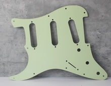 Load image into Gallery viewer, 64 65 Pickguard Replacement For Fender Strat Wide Bevel - Mint Green
