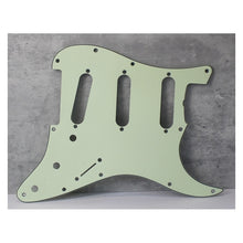 Load image into Gallery viewer, 64 to Modern Pickguard Fender Strat USA MEX - Mint Green 3 Ply
