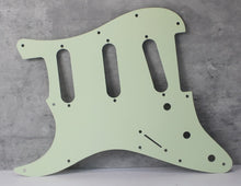 Load image into Gallery viewer, 64 to Modern Pickguard Fender Strat USA MEX - Mint Green 3 Ply
