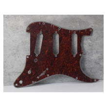 Load image into Gallery viewer, 64 to Modern Pickguard Fender Strat USA MEX - Red Tortoise Shell
