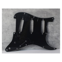 Load image into Gallery viewer, 64 to Modern Standard Pickguard For Fender Strat USA Mex - Black 3 Ply

